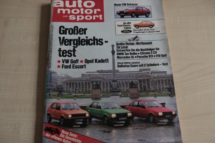 Deckblatt Auto Motor und Sport (05/1981)